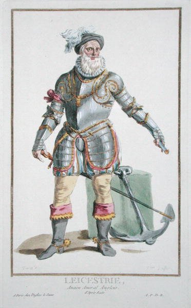 Robert Dudley (1533-88) Earl of Leicester fra 