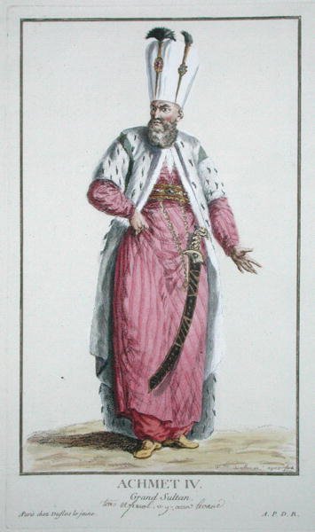 Sultan Achmet IV (r.1603-17) fra 