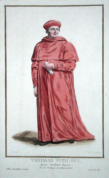 Thomas Wolsey (ca. 1475-1530), fra 
