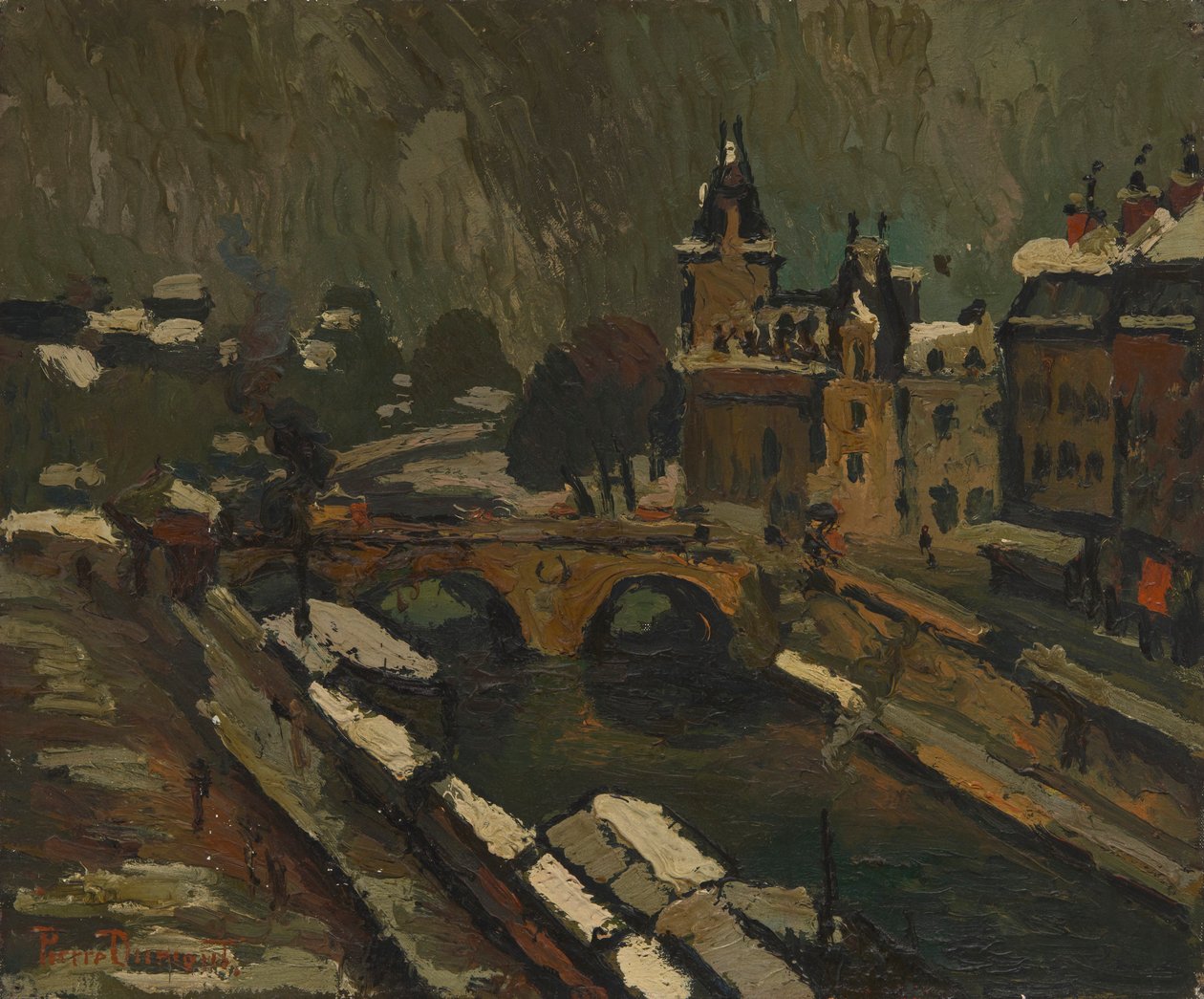 Paris om vinteren av Pierre Dumont