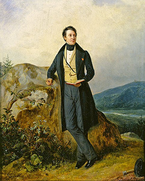 Portrett av en gentleman (olje på lerret) av Pierre Duval Lecamus