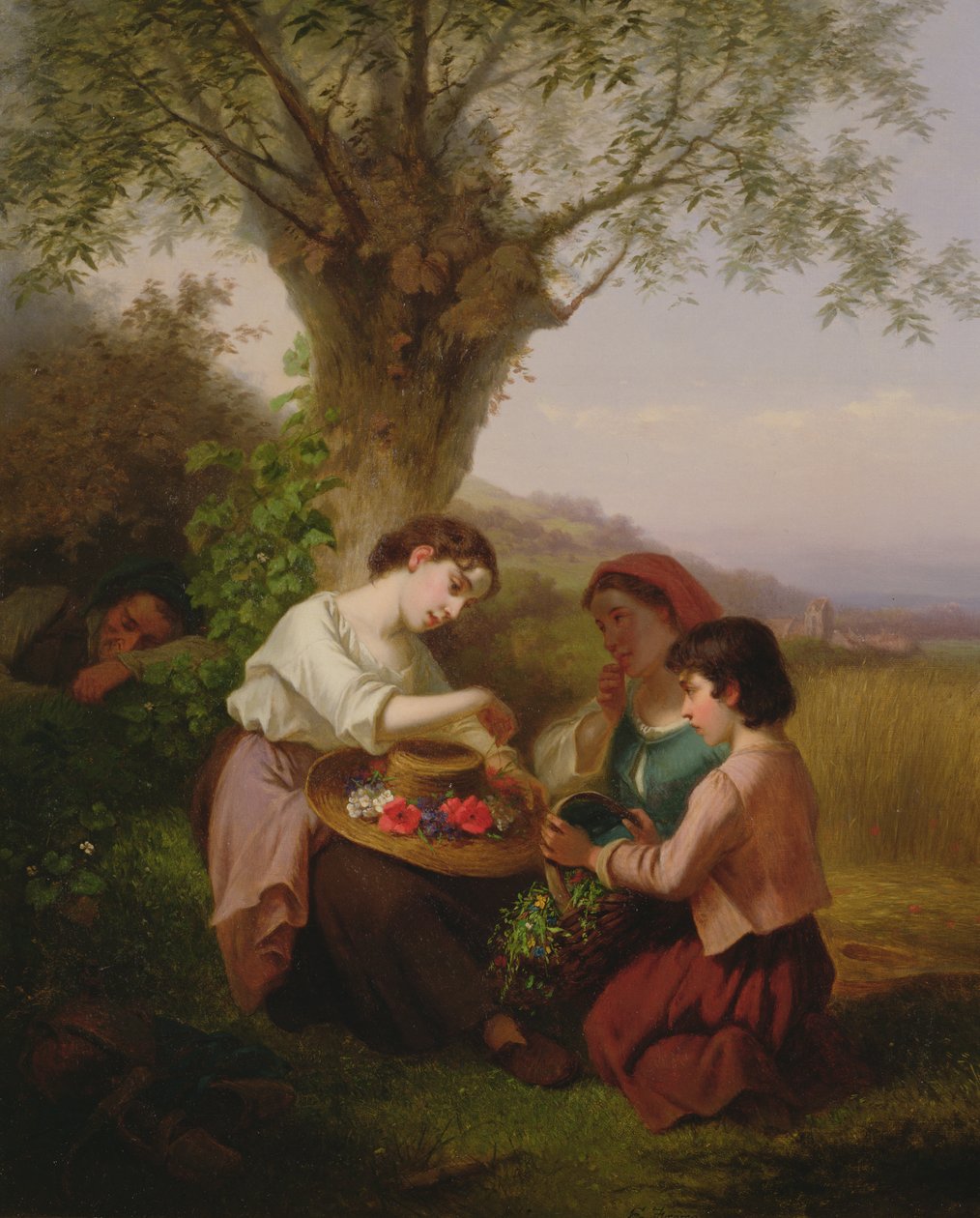 Stråhatten av Pierre Edouard Frere