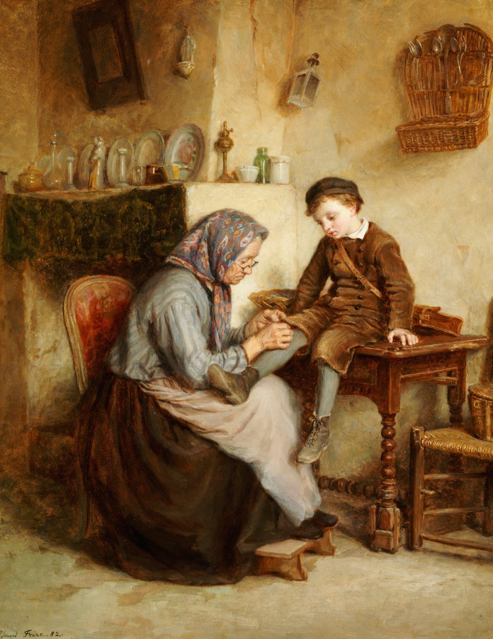 Gjennomslitt av Pierre Edouard Frere