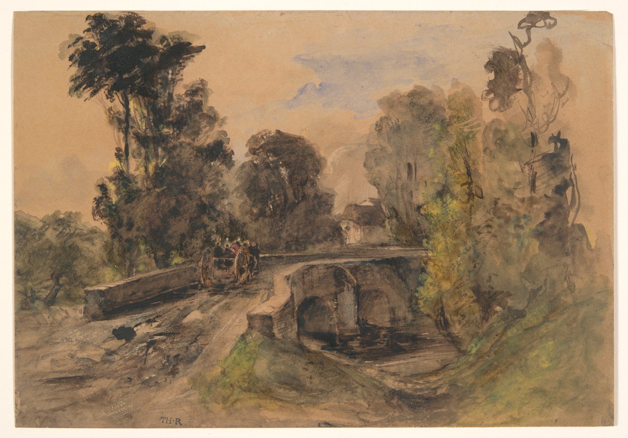 Steinbroen av Pierre Etienne Theodore Rousseau