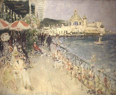 Foran Casino on the Pier, Nice, ca. 1937 av Pierre Eugene Montezin