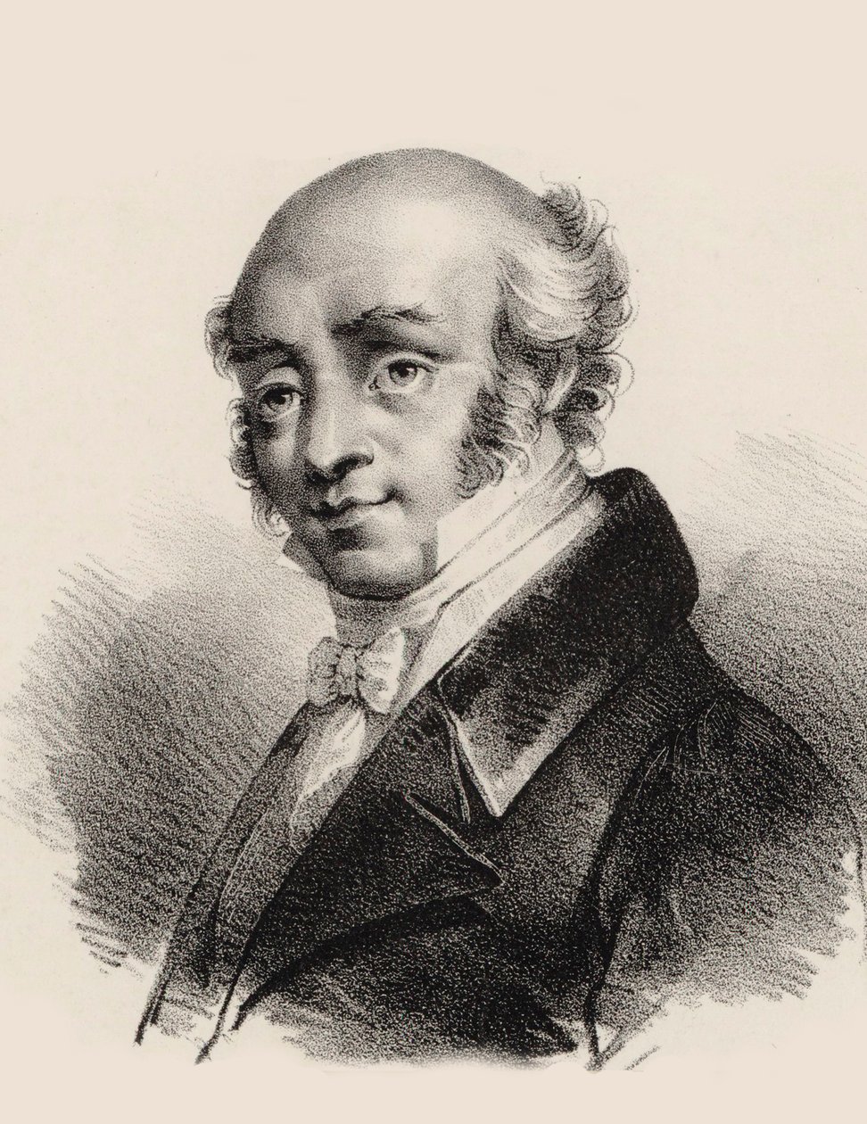 Portrett av komponisten Giovanni Battista Viotti 1755-1824, ca 1820. av Pierre François Ducarme