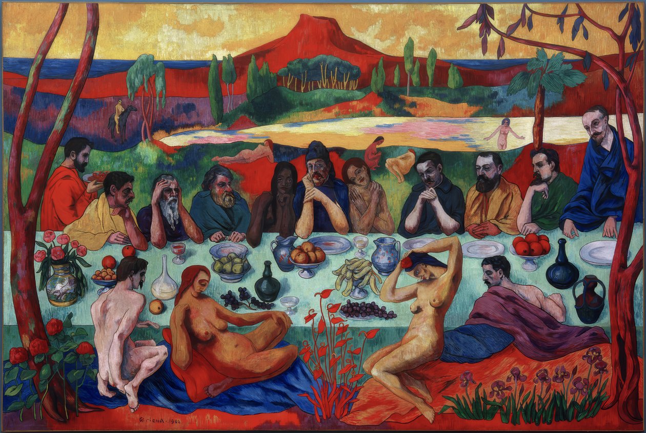 Hyllest til Gauguin av Pierre Girieud
