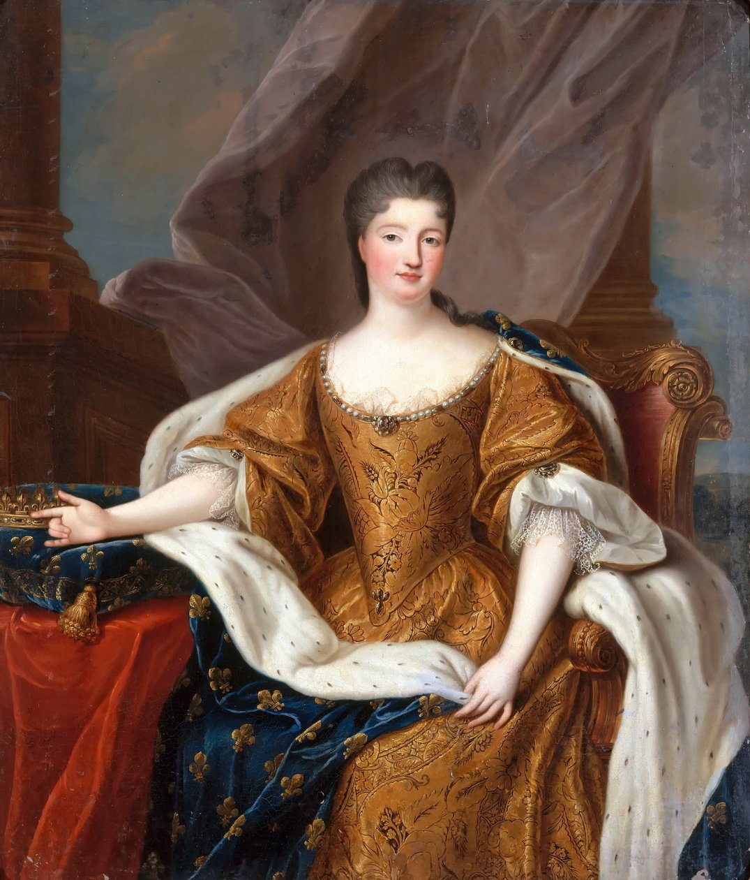 Prinsesse Caroline av Hessen-Rheinfels-Rotenburg 1714-1741 av Pierre Gobert