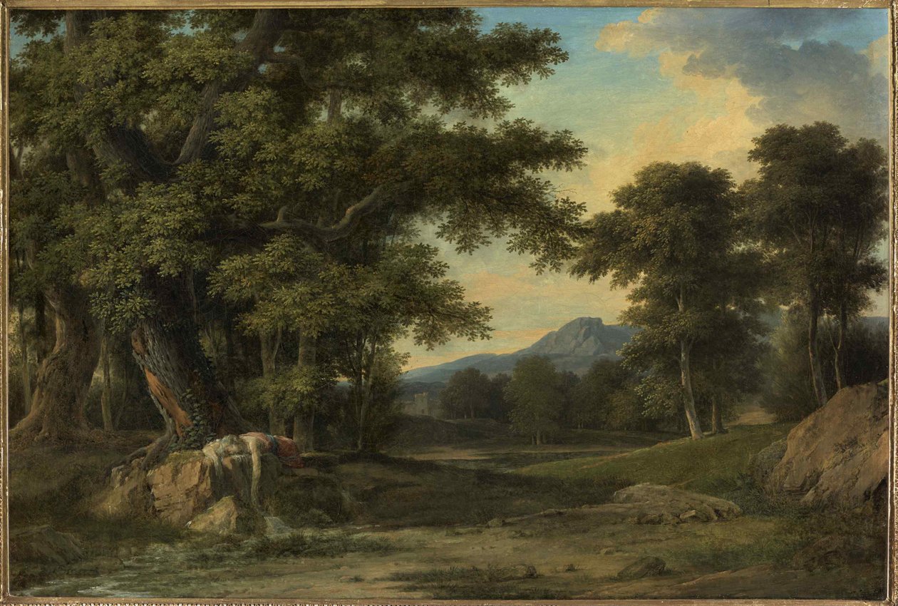 Byblis endret til en fontene, 1793. av Pierre Henri de Valenciennes