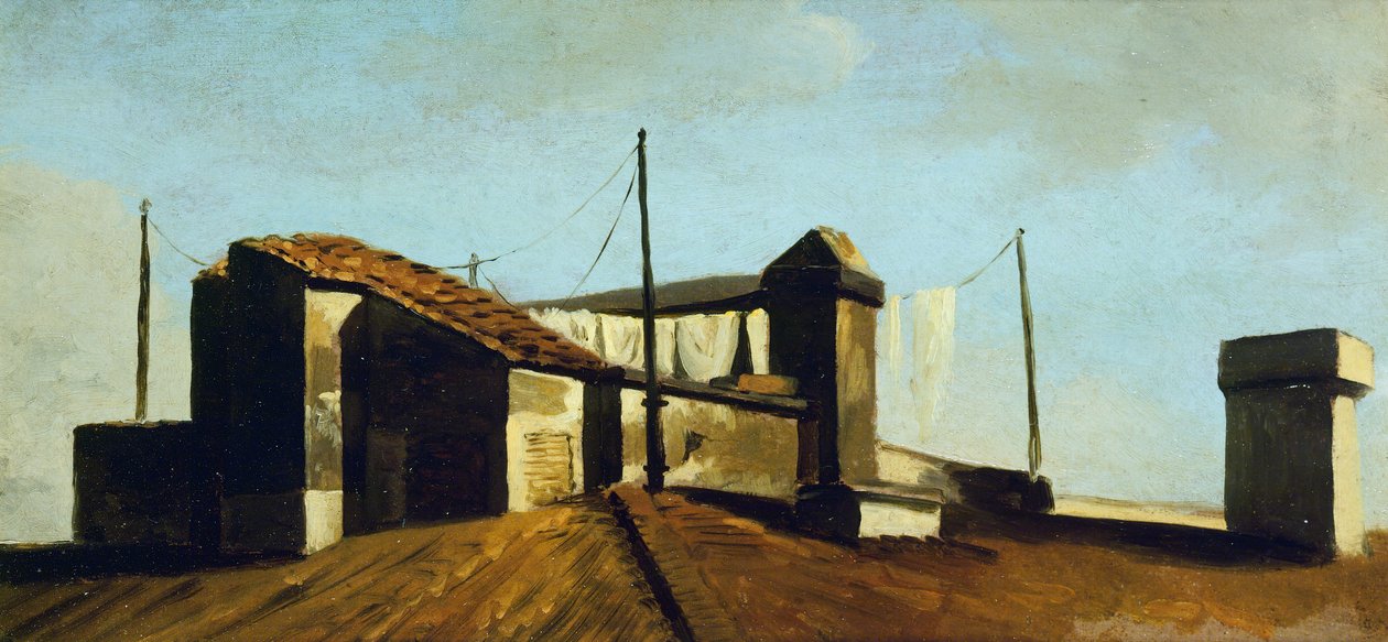 Romerske tak i sol av Pierre Henri de Valenciennes
