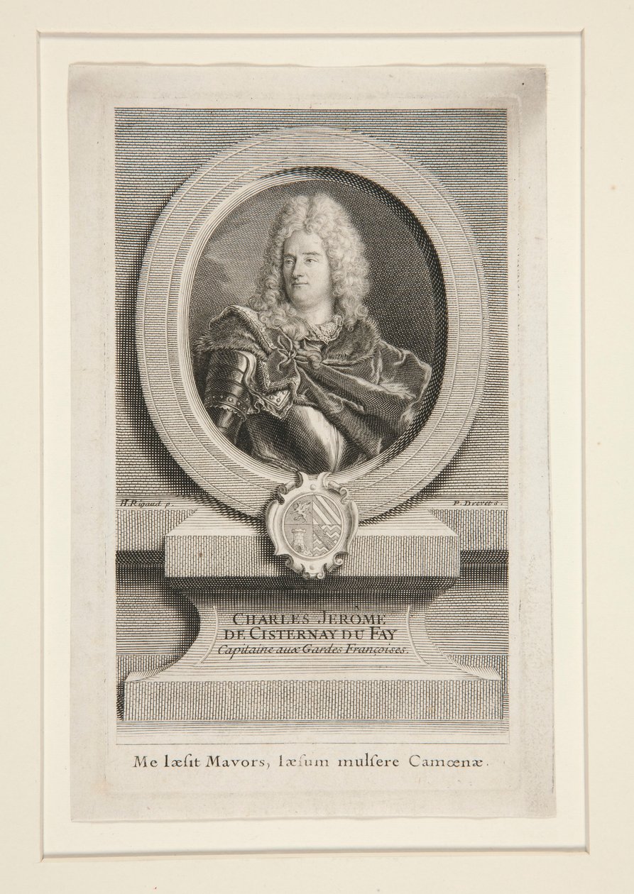 Charles J?r?me de Cisternay du Fay (1662-1723) av Pierre Imbert Drevet