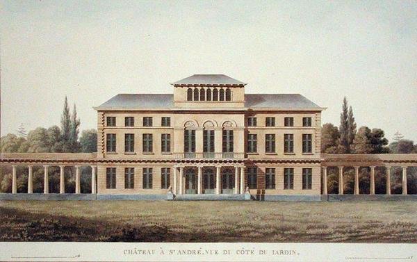 Chateau of St. Andre, from the Garden, fra 