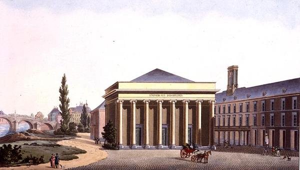 Palasset ved universitetet i Liege, fra 