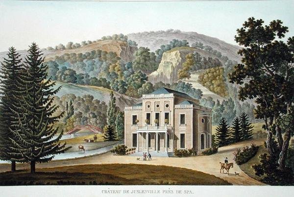 Chateau of Juslenville, nær Spa, fra 