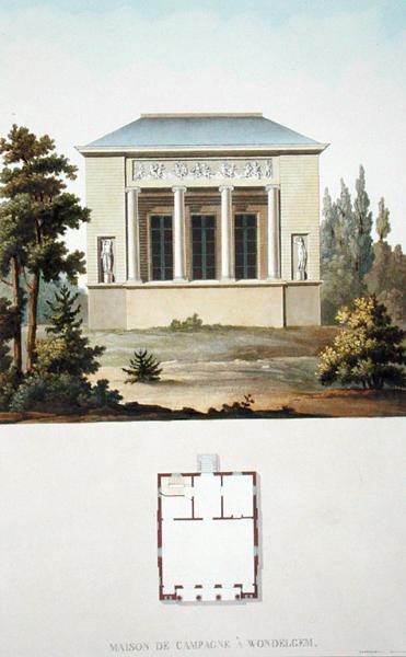 Country House at Wondelgem, fra 