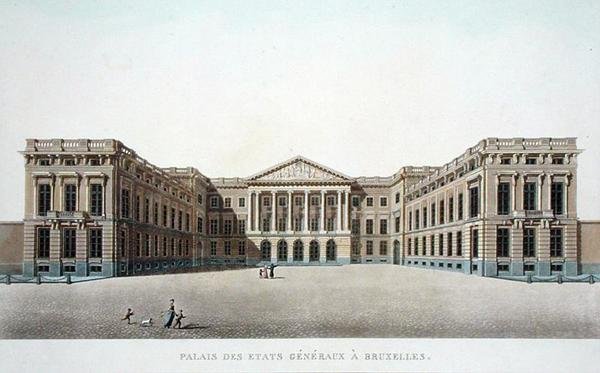 Palace of the Estates General, Brussel, fra 