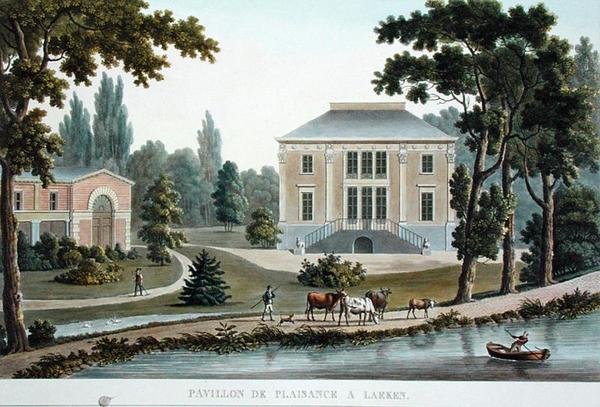 Pavillon de Plaisance i Laeken, fra 