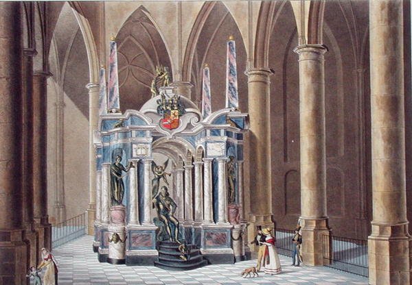 Graven til William I Prince of Orange i Delft, fra 