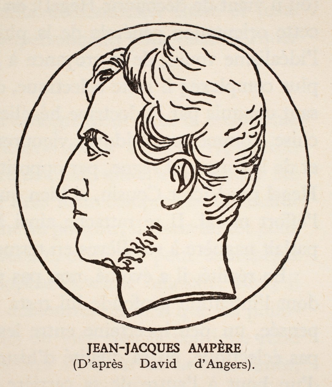 Jean-Jacques Ampere av Pierre Jean David d