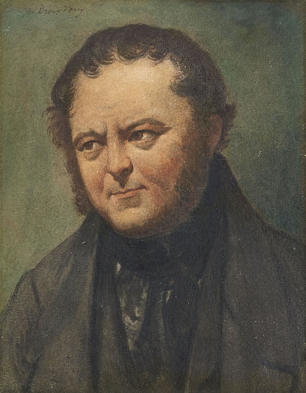 Portrett av Marie-Henri Beyle, dit Stendhal 1783-1842. av Pierre Joseph Dedreux Dorcy