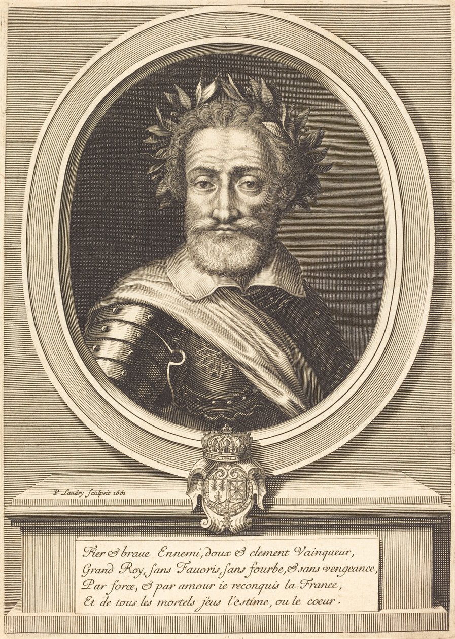 Henri IV, konge av Frankrike av Pierre Landry