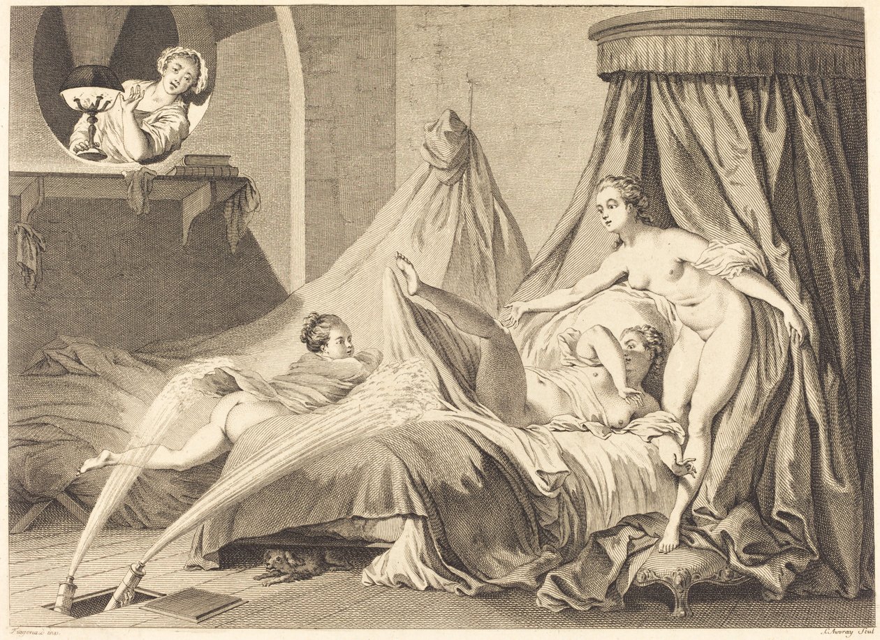 Vannverket av Pierre Laurent Auvray after Jean Honoré Fragonard