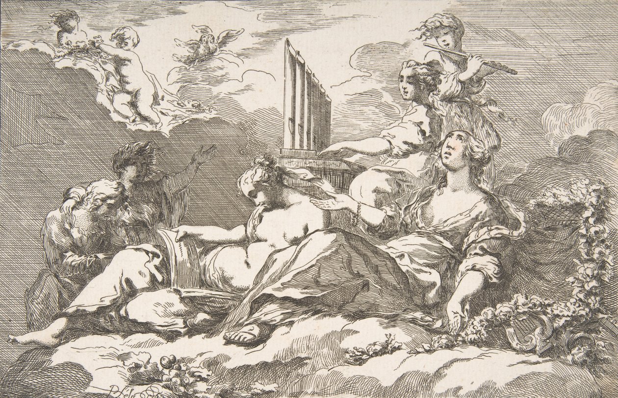 The Harmony of Nature, 1762. av Pierre Lelu