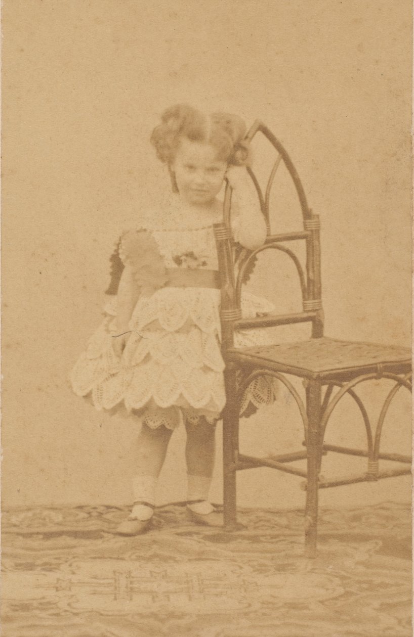 Rustikk stol, 1860-tallet. av Pierre Louis Pierson