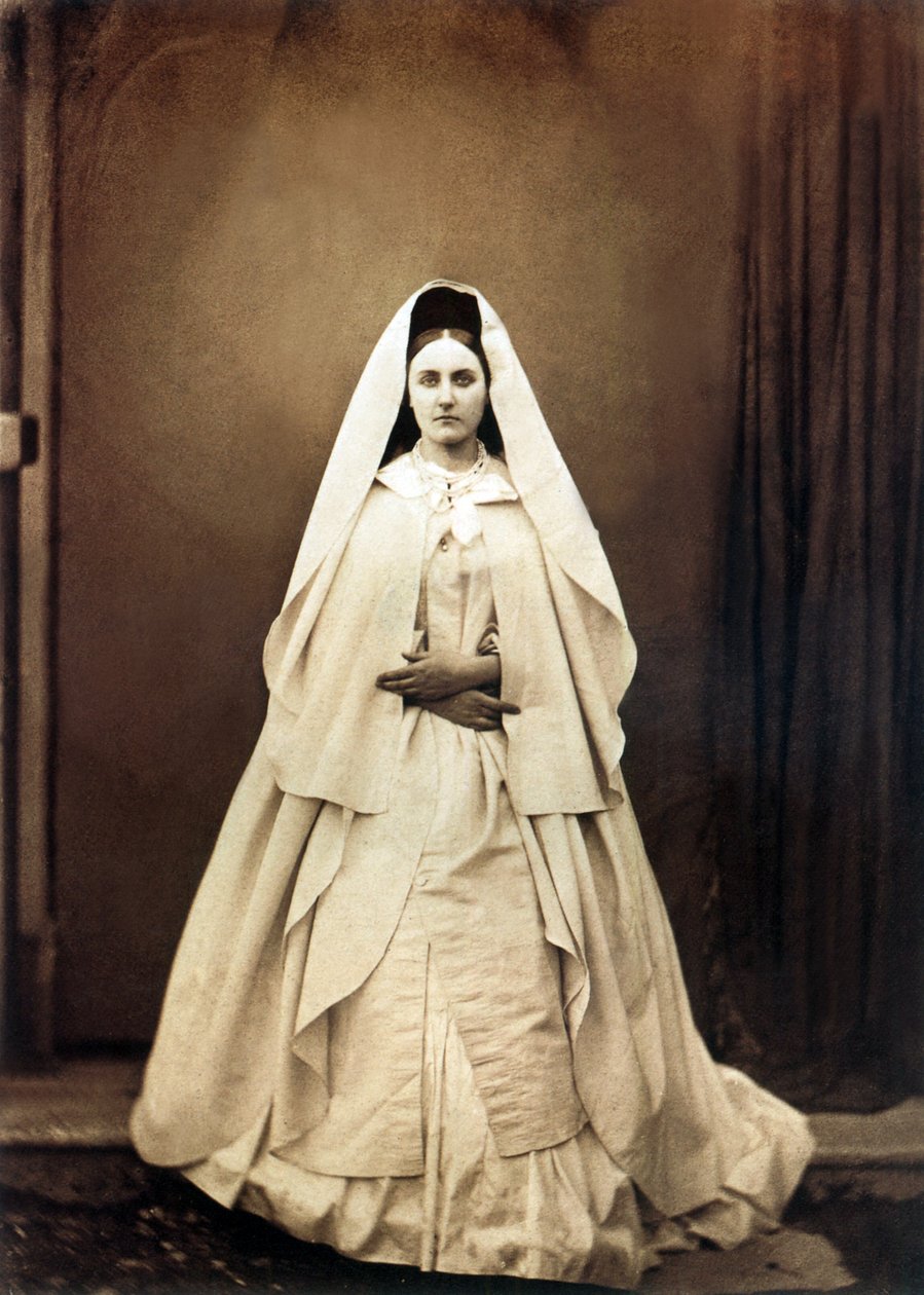 Italienske Virginia Oldoini, grevinne av Castiglione av Pierre Louis Pierson
