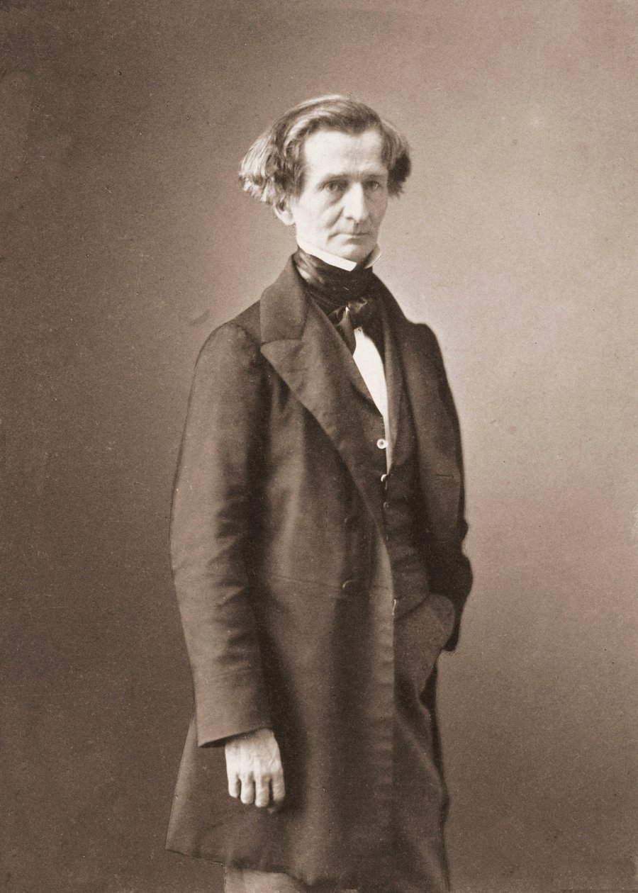 Portrett av Hector Berlioz (1803-1869) av Pierre Louis Pierson