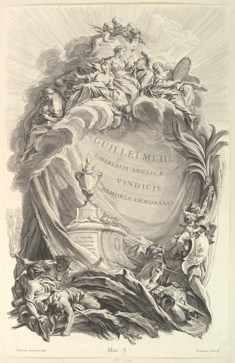 Frontispice til William III