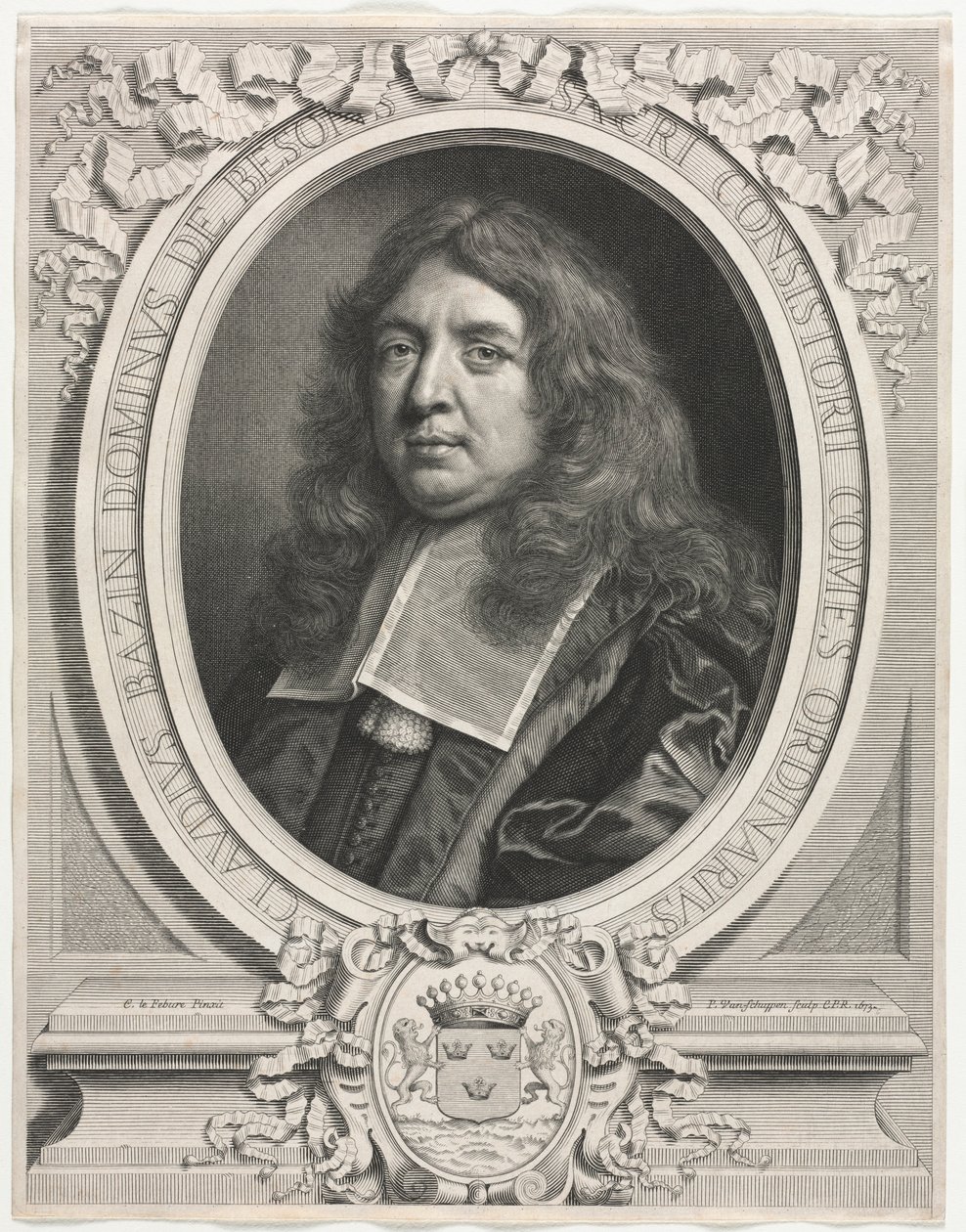 Bazin de Besons, Claude, 1673. av Pierre Louis van Schuppen