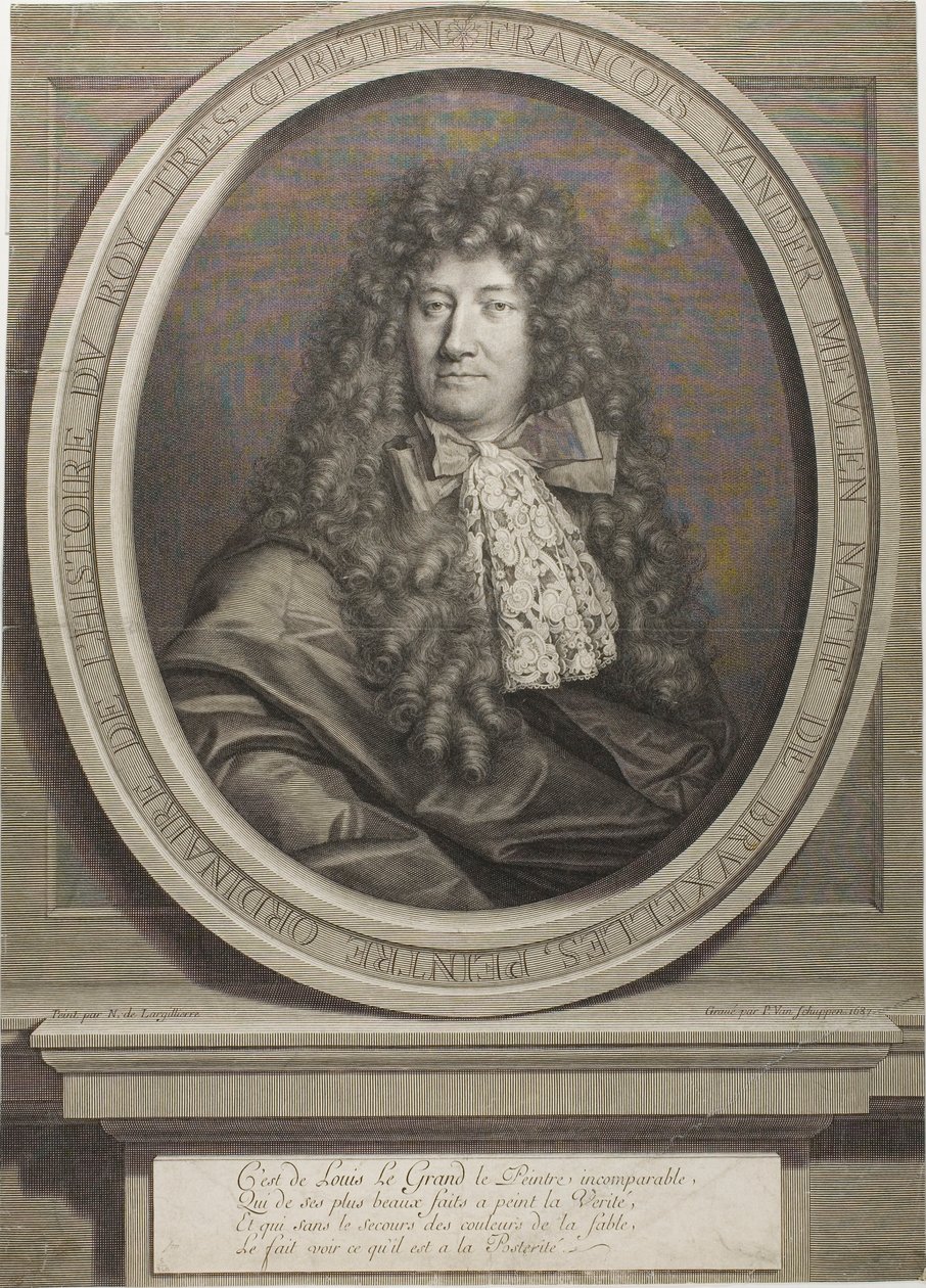 François Van der Meulen av Pierre Louis van Schuppen