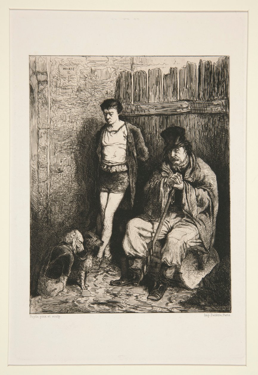 To menn og to hunder ( av Pierre Marie Beyle