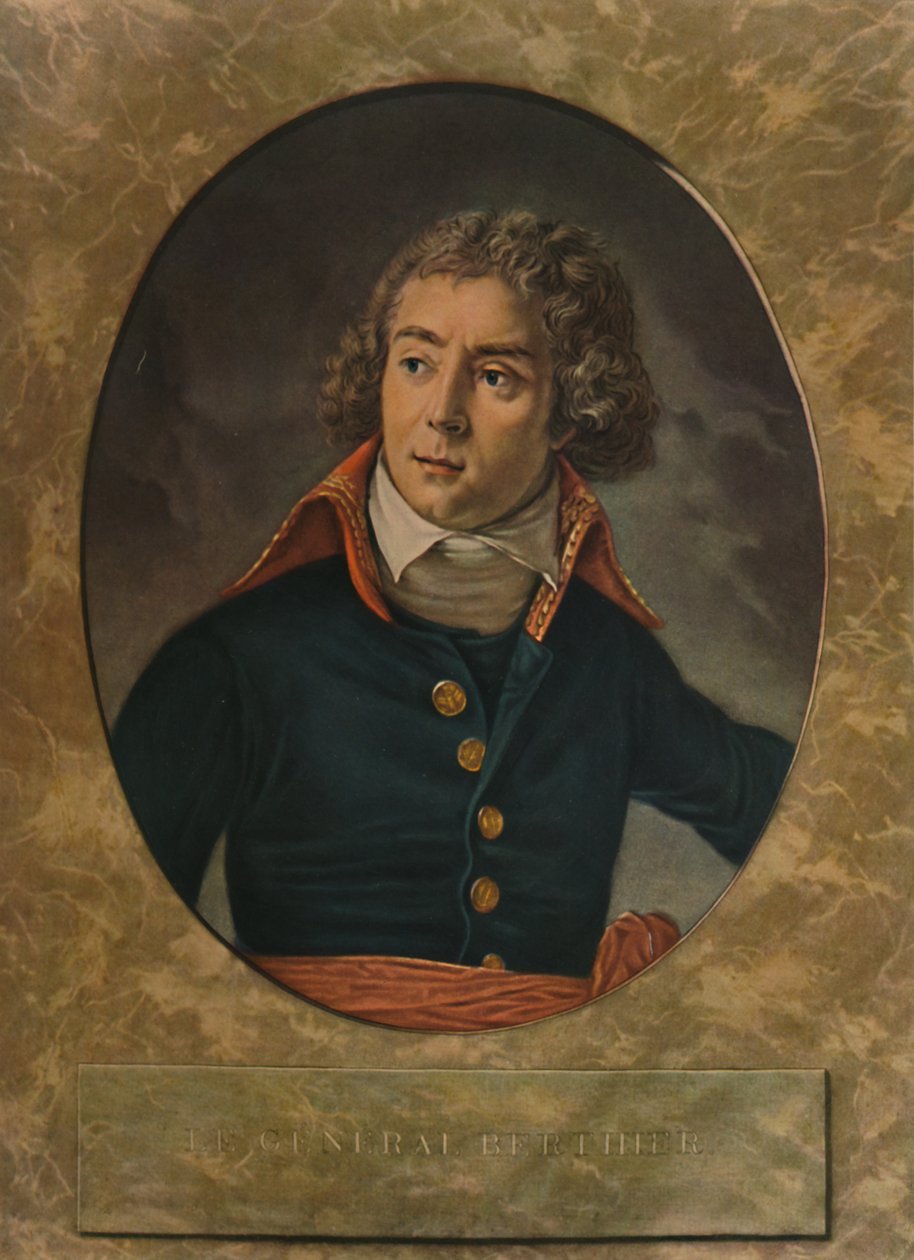 Le General Berthier, sent på 1700-tallet, 1913 av Pierre Michel Alix