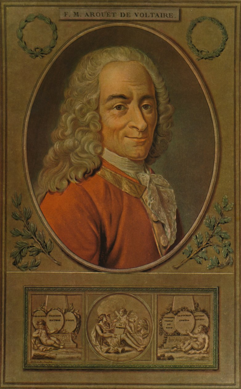 Voltaire, c1770, 1913 av Pierre Michel Alix