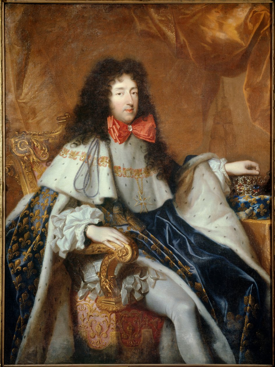 Portrett av Philippe Duke of Orleans (1640-1701) dit Monsieur, bror til Louis XIV. Maleri av Pierre Mignard (1612-1695) av Pierre Mignard