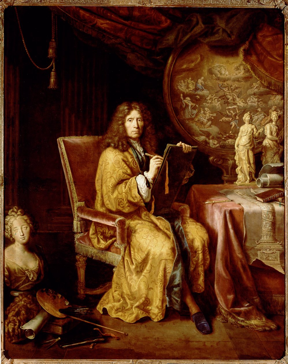 Selvportrett (olje på lerret av Pierre Mignard
