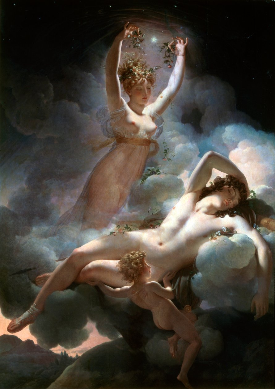 Aurora og Cephalus, 1811. av Pierre Narcisse Guerin