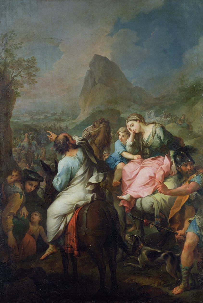 Israelittenes fangenskap, 1733 av Pierre Parrocel