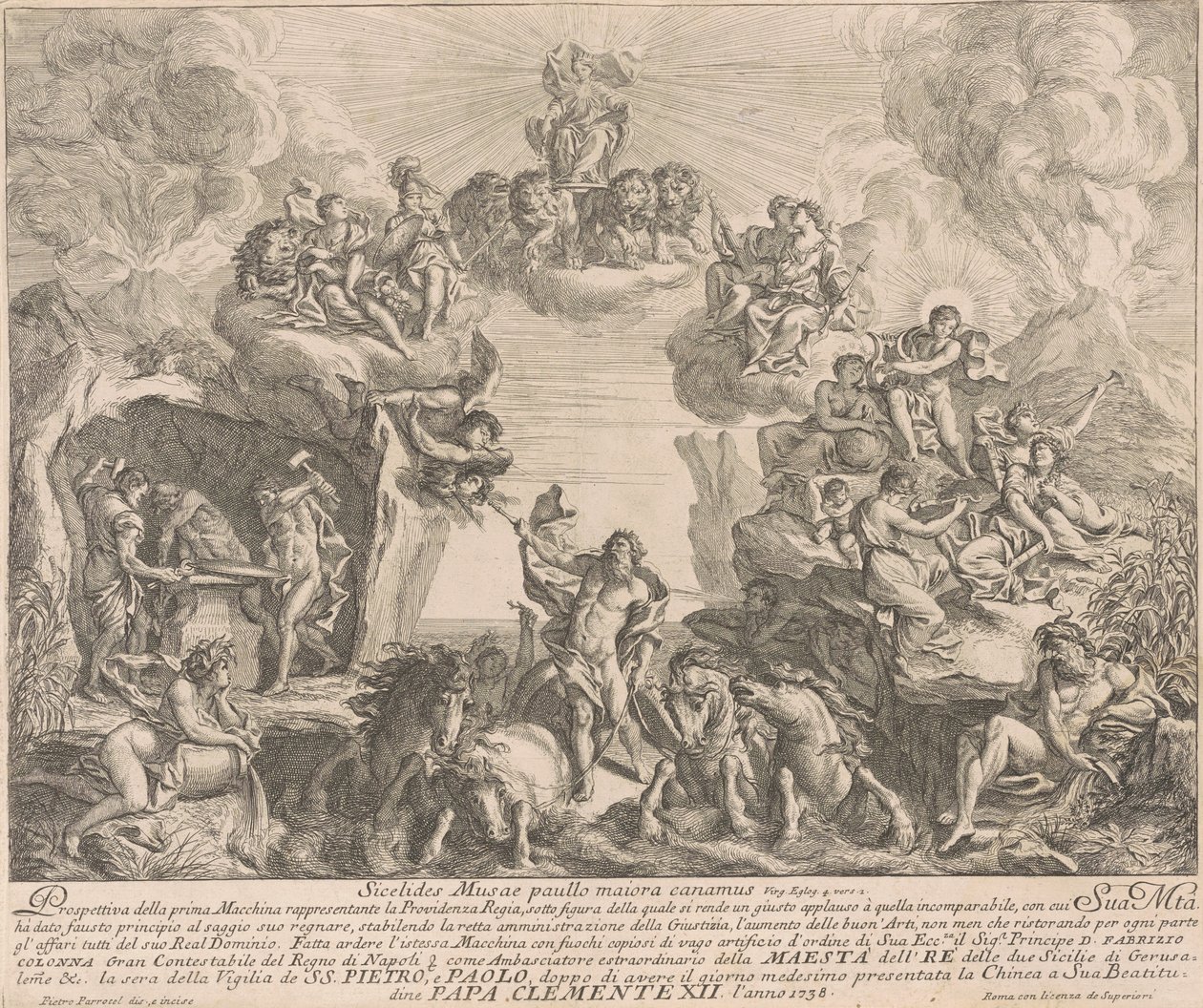 The Prima Macchina for the Chinea of 1738: Allegory of Regal Providence   1239441   no       norwegian Successfully Translated  Original: Le Retour des Artistes, 1877. Translat: Le Retour des Artistes, 1877. 1179235 no norwegian Successfully Translated Ori av Pierre Parrocel