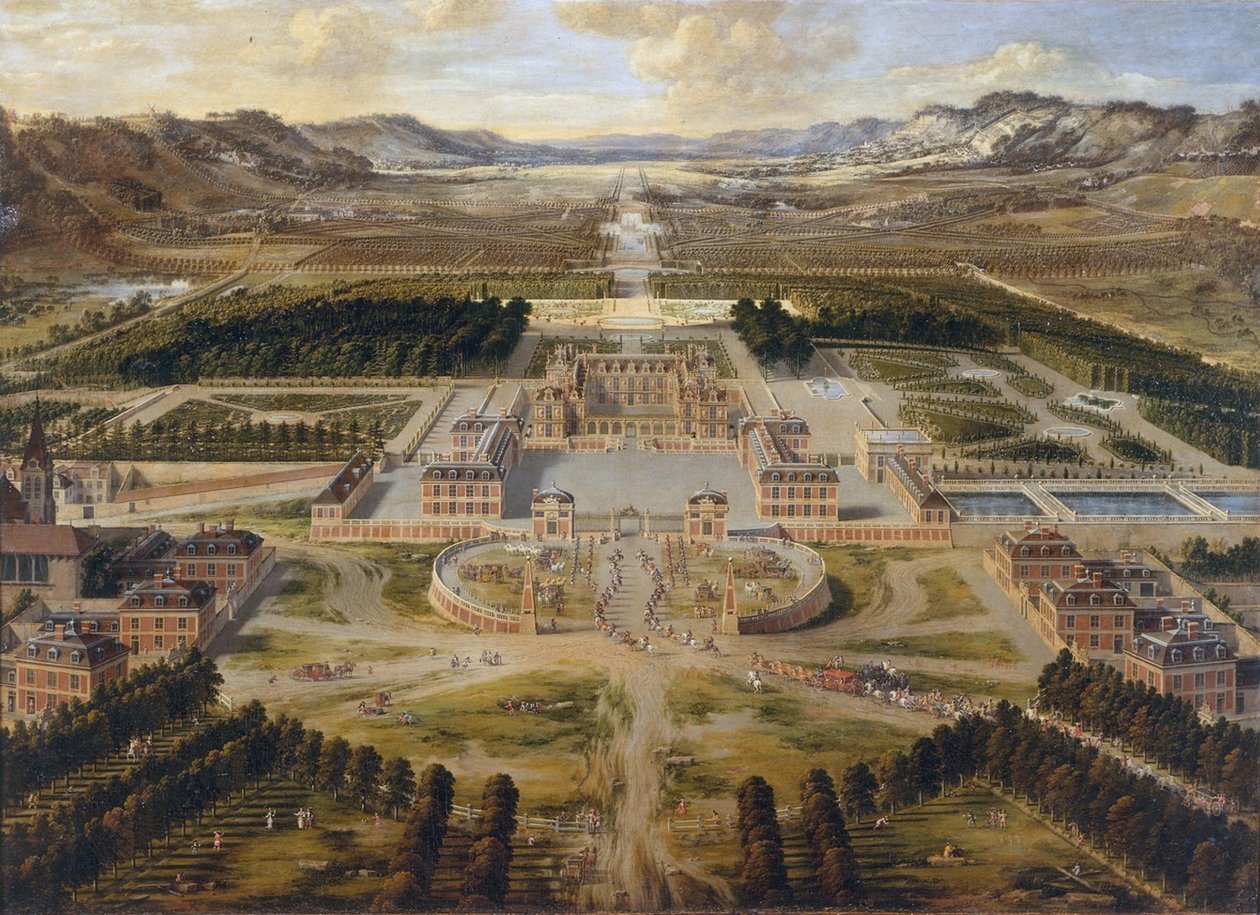 Slottet i Versailles, Grand Trianon, ca 1668 av Pierre Patel