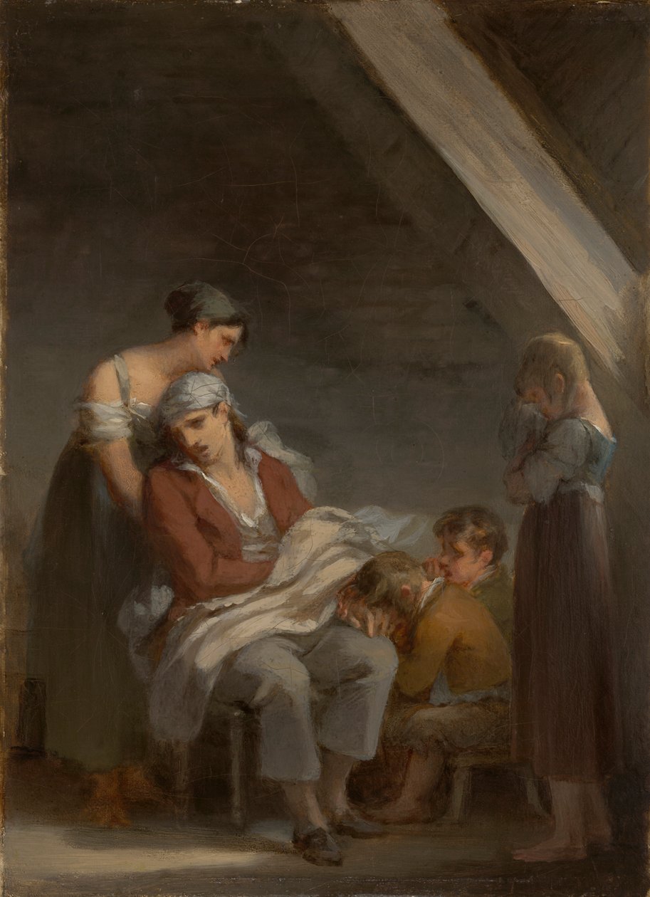 En sorgrammet familie av Pierre Paul Prud