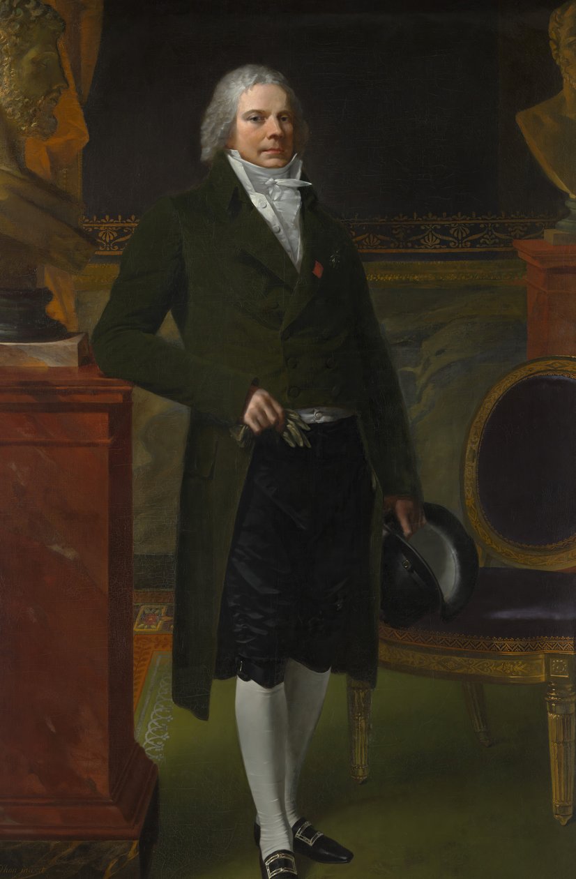 Charles Maurice de Talleyrand Périgord 1754-1838, prins av Talleyrand, 1817. av Pierre Paul Prud