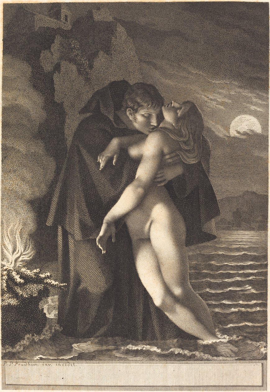 Phrosine og Melidore av Pierre Paul Prud