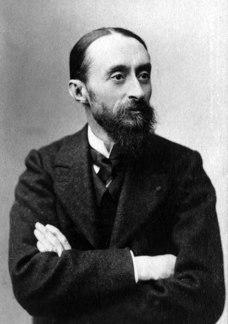 Fernand Anne Piestre Cormon (1845-1924) maler av den franske skolen, fotografert av Pierre Petit ca 1870-1890, hentet fra samlingen Felix Potin, 500 samtidige kjendiser, Frankrike maleri av Pierre Petit