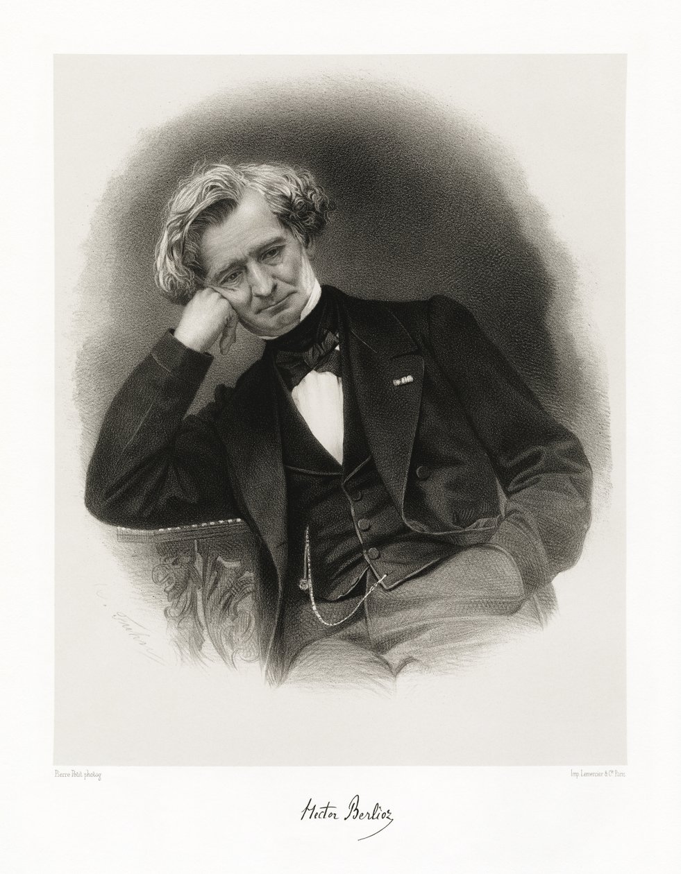 Hector Berlioz, 1865-66 av Pierre Petit