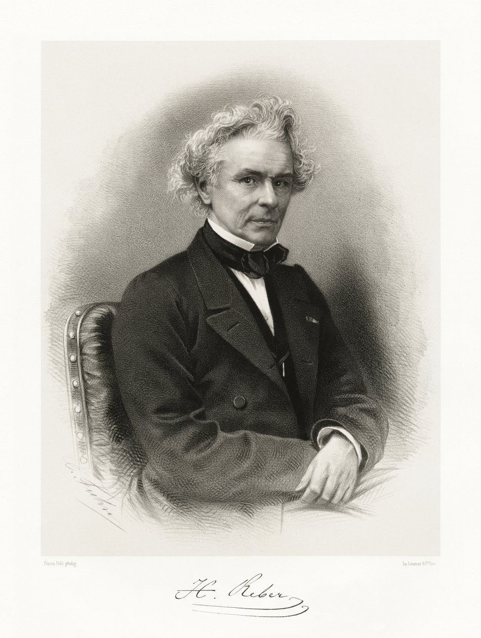 Napoleon Henri Reber, 1865-66 av Pierre Petit