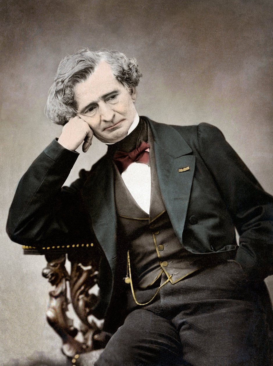 Portrett av Hector Berlioz (1803-69) av Pierre Pepetit (1832-1909) av Pierre Petit