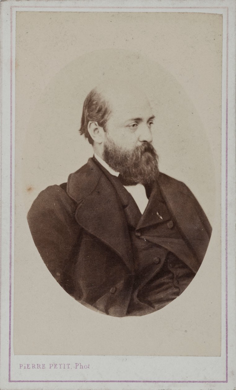Portrett av Henri Murger 1822-1861, 1861. av Pierre Petit